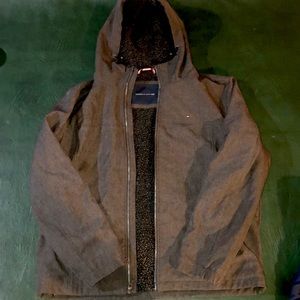 Thick Grey Tommy Hilfiger Jacket